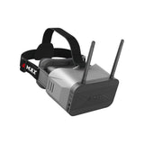 EMAX Tinyhawk 3 Plus Freestyle Drone RTF Kit Listo Para Volar FPV Analógico Drone Mini Racing Quadcopter Marco Duradero de Fibra de Carbono con Gafas y Transmisor para Niños Adultos y Principiantes