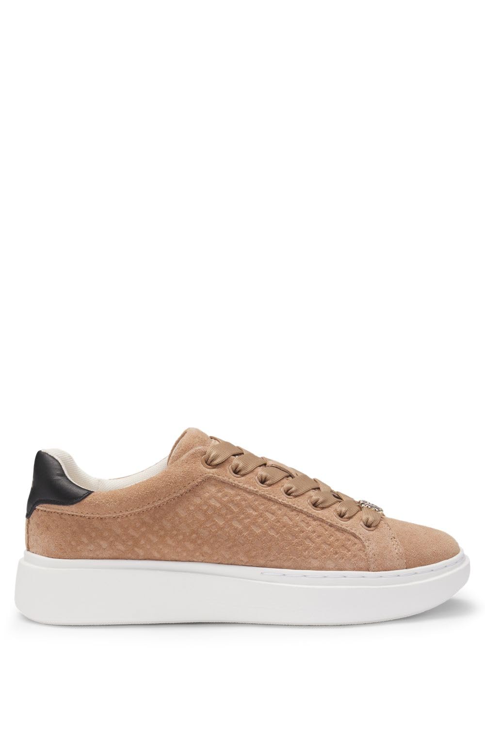 BOSS Amber_Tenn_sdBB, Zapatillas Mujer, Medium Beige, 36 EU