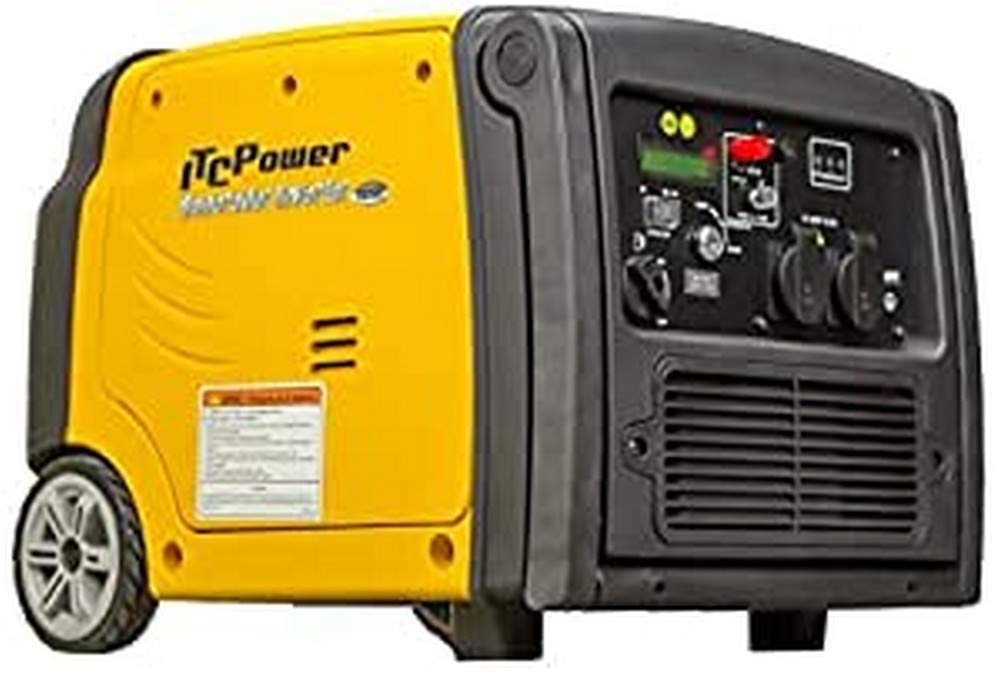 ITCPower, GG35Ei Generador Inverter Gasolina Silencioso, amarillo