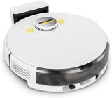Karcher, Robot Aspirador RCV 5, App, Navegación LiDAR, Láser Dual e IA, Cartografía, Reconocimiento del Entorno, 5000 Pa, Autonomía de 120 min, para Suelos Duros y alfombras, Blanco