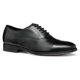Geox U REZZONICO B, Oxford Hombre, Black, 44 EU