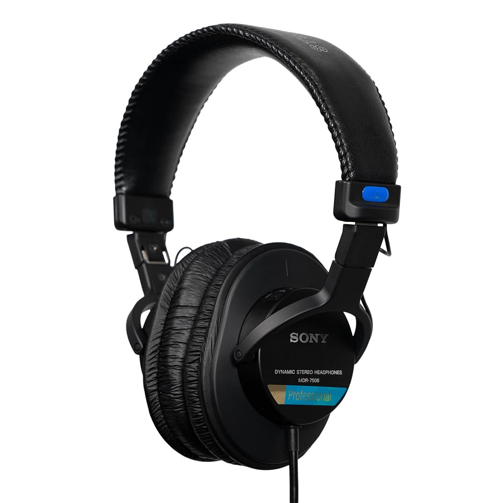 Sony MDR-7506 - Auriculares de diadema cerrados (reducción de ruido, 3.5 mm), negro
