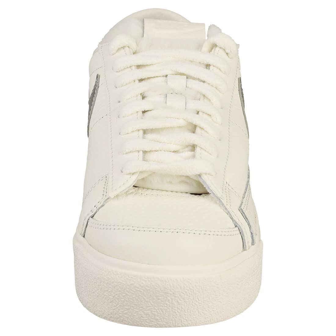 NIKE Blazer Low Fur, Zapatillas Mujer, Sail Metalic Silver, 41 EU