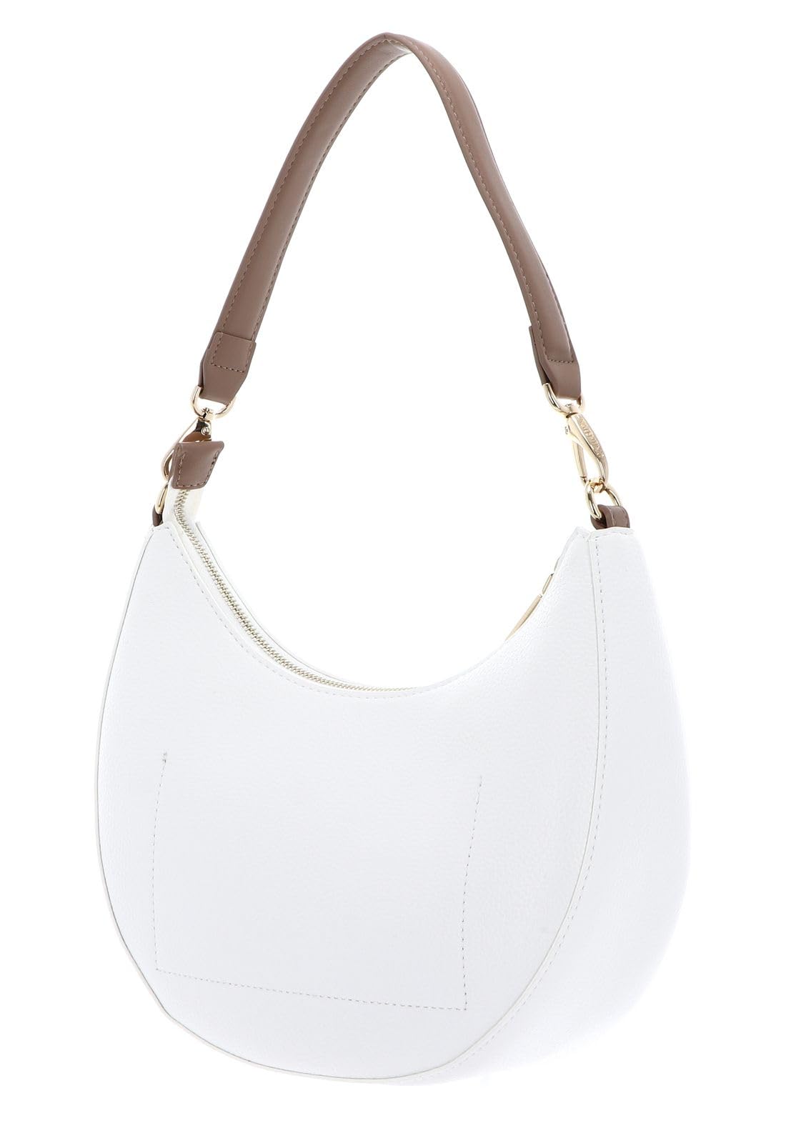 Valentino Alexia Hobo Bag Bianco/Cuoio