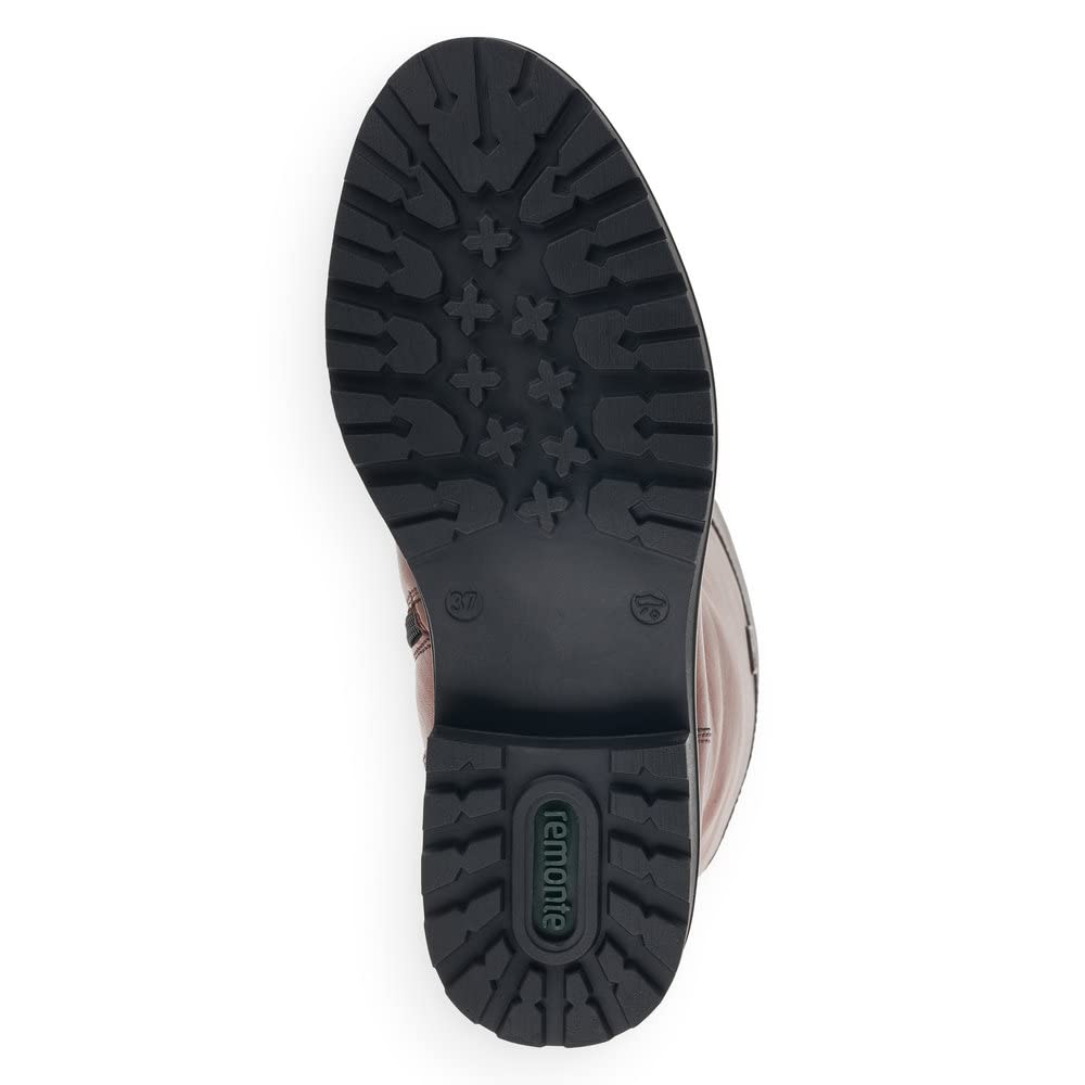 Remonte R6581, Botas Altas Mujer, Chestnut/Brasil 22, 44 EU