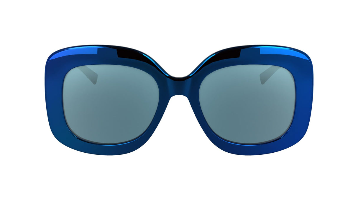 KARL LAGERFELD KL6165S Gafas, Mirror Blue, 53-140-19 Unisex Adulto