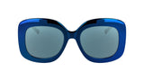 KARL LAGERFELD KL6165S Gafas, Mirror Blue, 53-140-19 Unisex Adulto