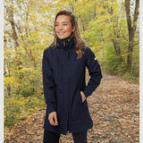 Helly Hansen W Aden Insulated Coat Ins Jacket, Mujer, Azul marino, M