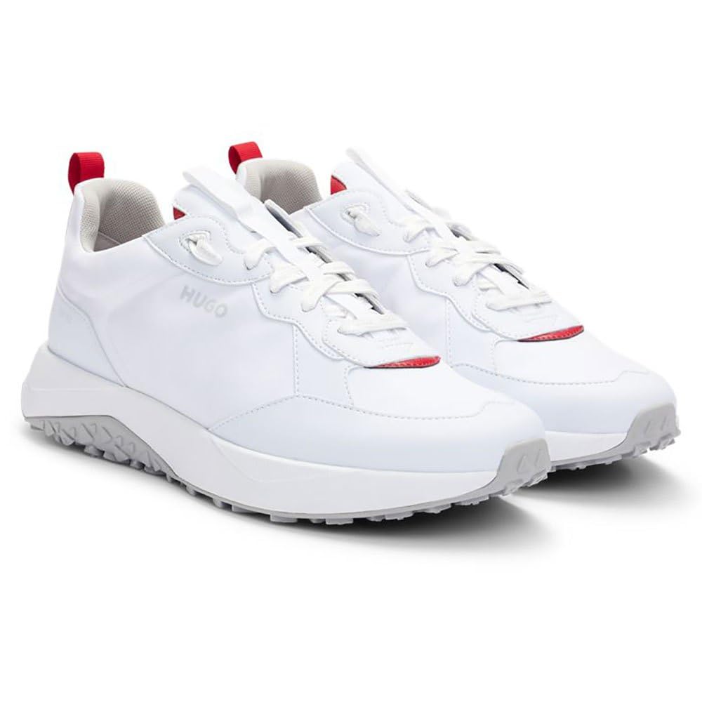 HUGO Kane_Runn_lglc, Running Hombre, White100, 43 EU