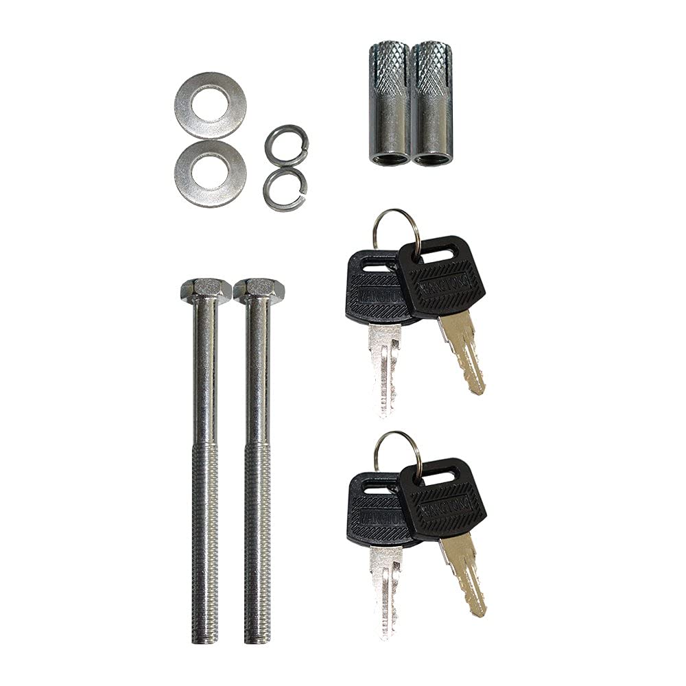 Armero HDW-5C de HomeDesign, Cerradura de cilindro, Fabricado en de chapa de acero, 2 llaves Compartimento que se puede cerrar por separado, Espacio para 5 armas largas, Soporte para arma