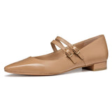 Geox D GISELDA15 C, Bailarinas Planas Mujer, Beige, 39.5 EU