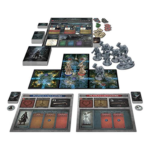 Asmodee - Bloodborne: El Juego de Mesa, 1-4 Jugadores, más de 14 años, edición en Italiano