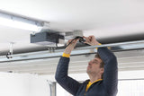 Schellenberg 60923 Motor Puerta Garaje basculante, 600 N, MAX, 868 MHz, 2X mandos a Distancia, Antracita, Smart Drive L/Superficie 10 m²