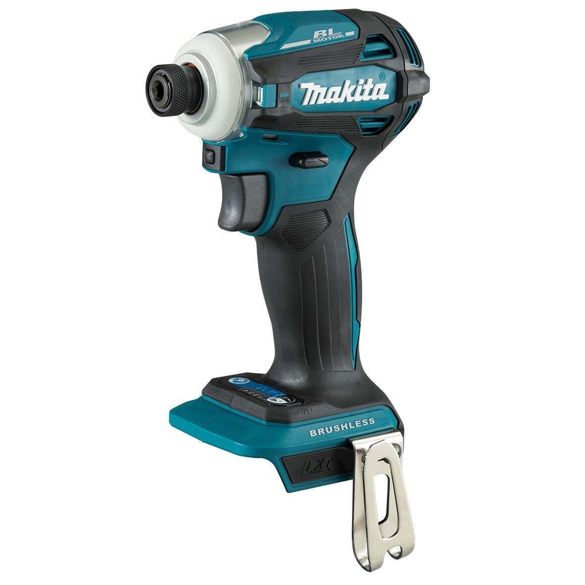 Makita DTD172Z - Controlador de impacto sin escobillas LXT de iones de litio de 18 V, baterías y cargador no incluidos Negro, Azul