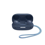 JBL Reflect Aero Auriculares con tecnología True Adaptive Noise Cancelling, resistentes al agua, batería de 8 horas, en azul