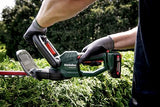 Metabo Cortasetos a Batería HS 18 LTX 55V - Poderoso y Silencioso - 18V, Cuchillas Láser - Sin Batería o Cargador Incluidos