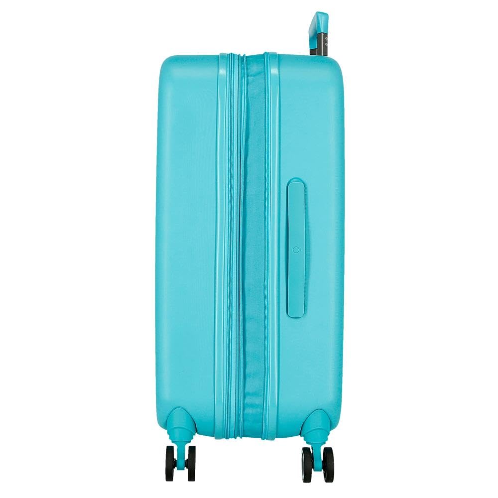 Enso Annie Maleta Mediana Azul 48x70x28 cms Rígido 4,32 kgs Cierre TSA ABS 4,32 kgs 94,08LExtensible