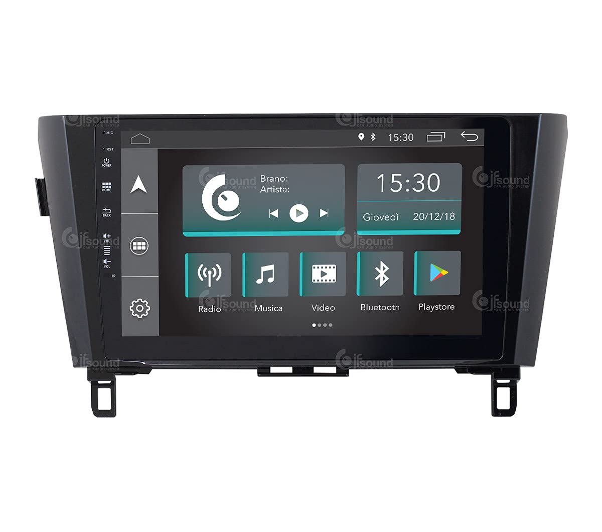 Autorradio de Ajuste Personalizado para Nissan Android GPS Bluetooth WiFi Dab USB Pantalla táctil Full HD 10"