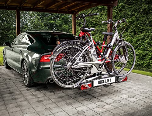 Eufab 11535 portabicicletas Bike Lift para Enganche del Remolque