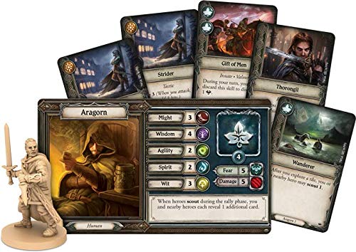 Fantasy Flight Games , Lord of the Rings: Journeys in Middle-Earth , Board Game , Ages 14+ , 1-5 Players , 60-120 Minute Playing Time