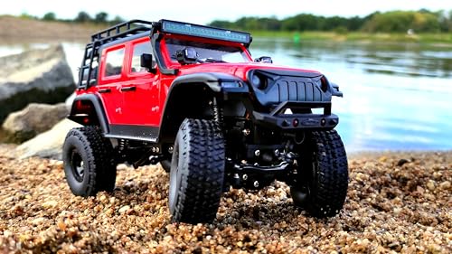 DF Models DF-4XS Crawler-1:24XL-RTR (Longitud x Ancho x Alto 220 x 100 x 130 mm, Peso 350 g, a Partir de 6 años, Coche de Vehículo, Camión de Juguetes) 3162 (Drive & Fly Models
