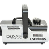 Ibiza - LSM900W - Máquina de humo de 900W con control remoto - Negro y gris