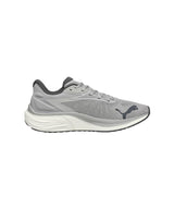PUMA Electrify Nitro 4, Zapatillas para Correr de Carretera Hombre, Gris Echo Gold Moon, 44 EU