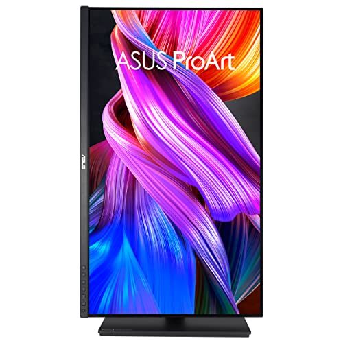 Asus ProArt Display PA328QV - Monitor Profesional (31,5 Pulgadas, IPS, WQHD (2560 x 1440), 100% sRGB, 100% Rec.709, Precisión de Color ΔE < 2, Calman Verified, Peana ergonómica) Negro