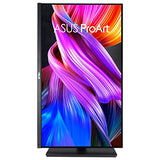Asus ProArt Display PA328QV - Monitor Profesional (31,5 Pulgadas, IPS, WQHD (2560 x 1440), 100% sRGB, 100% Rec.709, Precisión de Color ΔE < 2, Calman Verified, Peana ergonómica) Negro