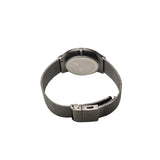 BERING 35040-367 Reloj de cuarzo para hombre con caja de acero inoxidable de 40 mm con acabado en oro rosa y esfera azul, correa milanesa, cristal de zafiro y resistencia al agua de 5 ATM