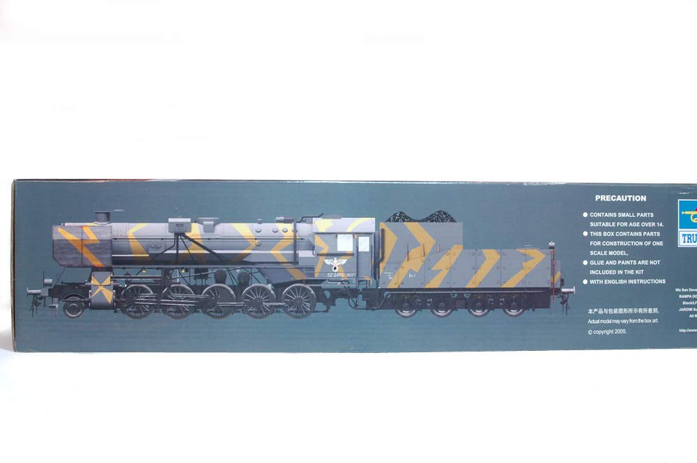 Trumpeter- Kriegslokomotive BR52 Modelismo, afición, Montaje, detallado, Color Diferentes, Various (WA San TRU00210)