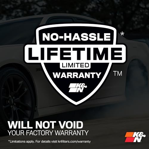 K&N Cold Air Intake Kit: High Performance, Guaranteed to Increase Horsepower: 2019-2020 NISSAN Altima, 69-7085TS