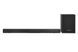 Grundig Barra de Sonido de 2,1 Bluetooth, 110W RMS Altavoz de Graves deportado SS Alambre, Encendido automático HDMI Arco, Óptico, Reproductor USB, Mando a Distancia, 92 x 6,5 x 9,5 cm, Negro
