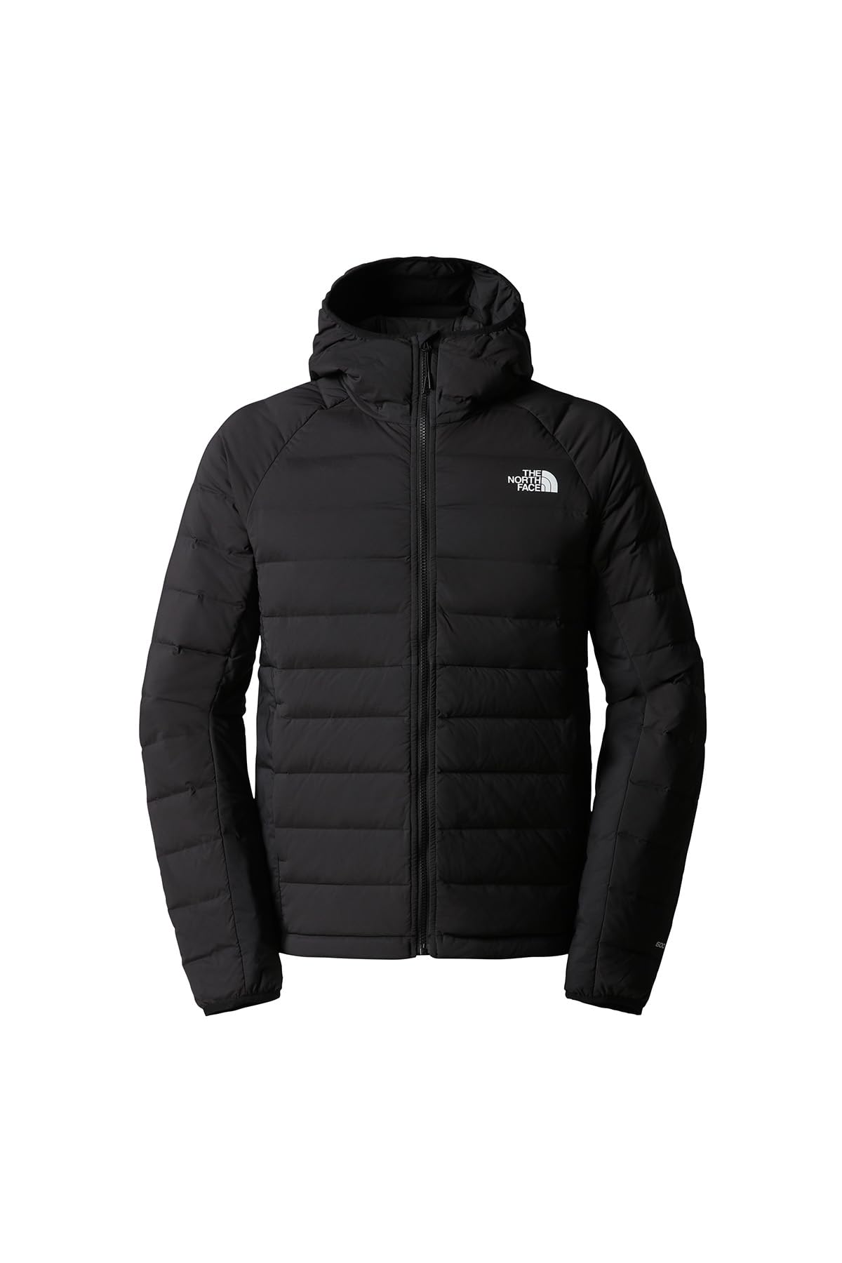 THE NORTH FACE NF0A7UJEJK3 M Belleview Stretch Down Hoodie Sweatshirt Hombre Black Tamaño L