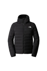 THE NORTH FACE NF0A7UJEJK3 M Belleview Stretch Down Hoodie Sweatshirt Hombre Black Tamaño L
