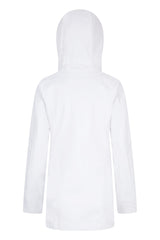 Geox W Spherica Parka 1 Chaqueta, Hochweiß, 44 para Mujer