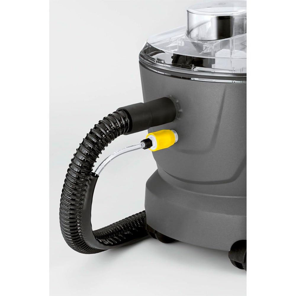 Kärcher Puzzi Vacuum Cleaner 10/1, Tank: 10 L, Spray Flow: 1 L/min, Yield: 20-25 m²/h, Weight: 10.5 kg, Upholstery Nozzle, Floor Nozzle