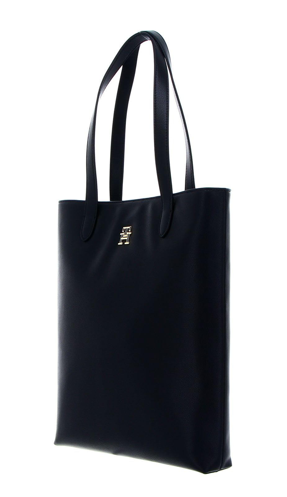 Tommy Hilfiger Mujer Bolso Tote TH Casual Slim Tote Ns con Bolsillos Interiores, Negro (Black), Talla Única