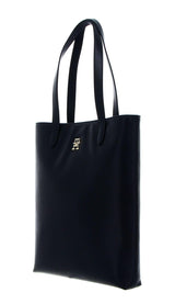 Tommy Hilfiger Mujer Bolso Tote TH Casual Slim Tote Ns con Bolsillos Interiores, Negro (Black), Talla Única