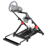 WHEEL STAND GT PRO - Soporte universal para el volante, los platos y las bielas y la caja de cambios compatible con todos los productos Logitech, Thrustmaster y Fanatec.