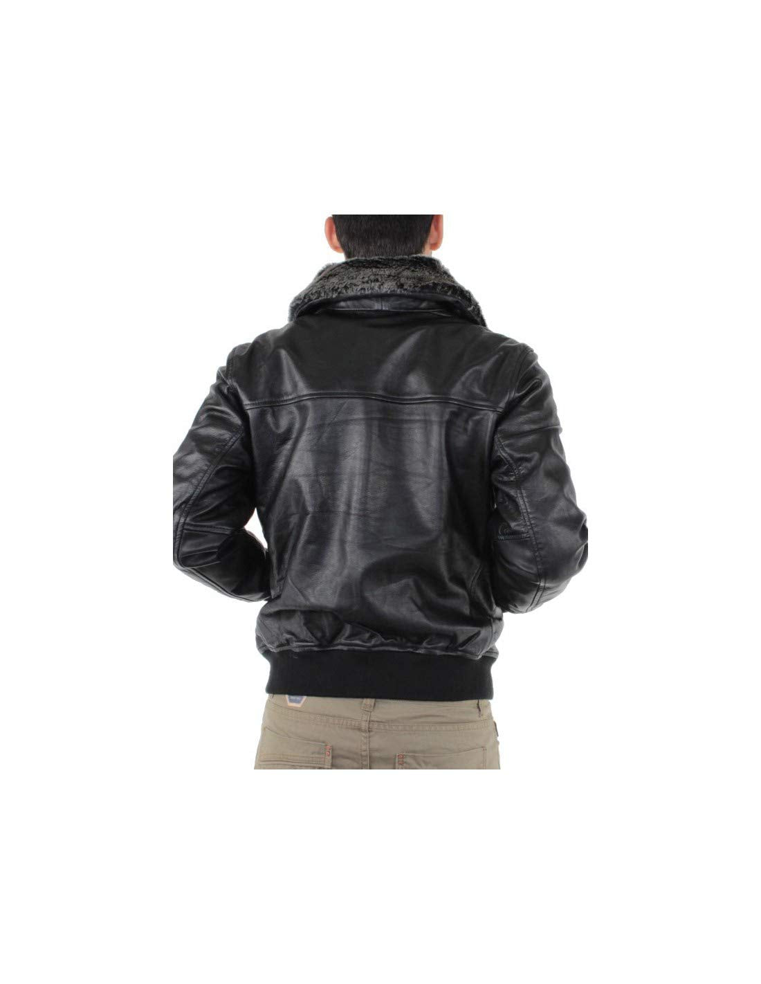 Schott NYC LC930D, Chaqueta para Hombre, Negro, M