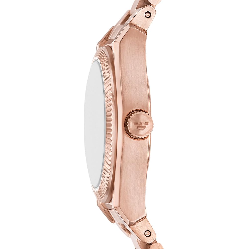 Emporio Armani Reloj Analógico para Mujeres de Cuarzo con Correa en Acero Inoxidable AR11639