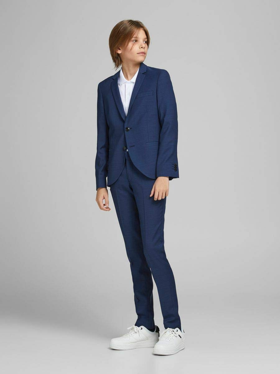 Jack & Jones Jprsolaris Blazer Jr Blazer, Azul (Medieval), 170 Niños