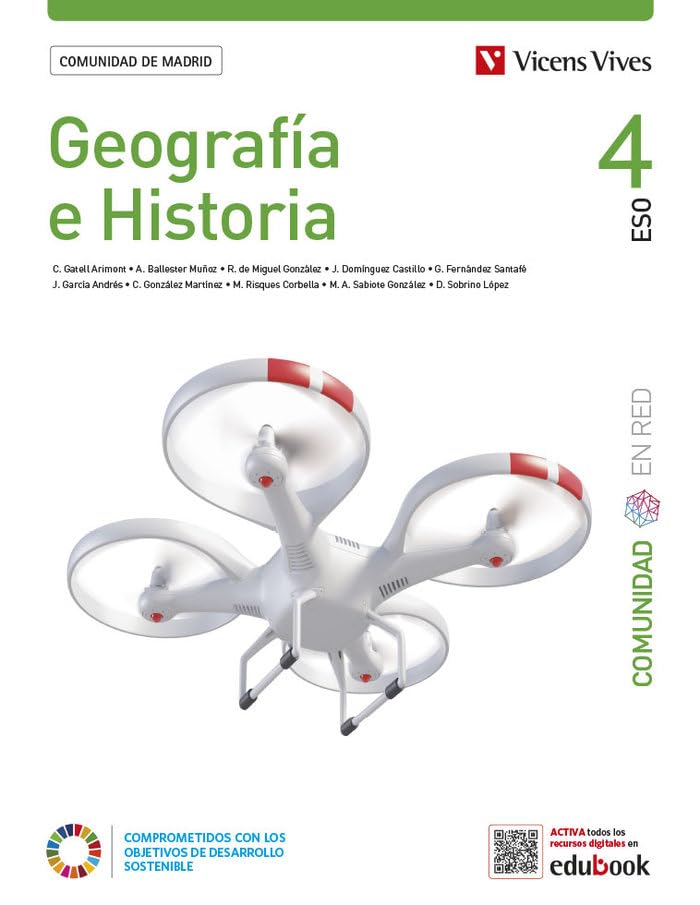 GEOGRAFIA E HISTORIA 4 MADRID (COMUNIDAD EN RED)