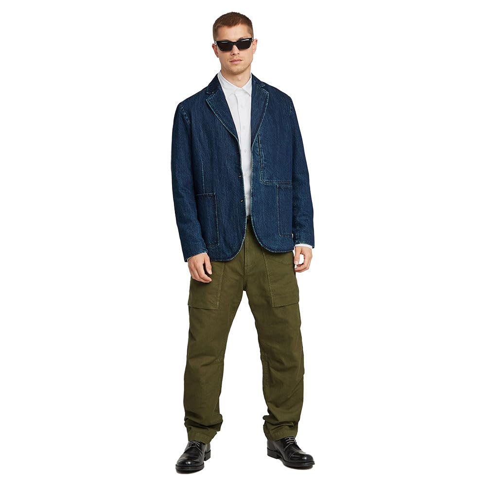 G-Star para Hombre Americana Vaquera Casual Chore, Azul (Worn in Blue Creek D26467-D788-G112), L