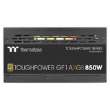 Thermaltake Toughpower GF1 850W ARGB | Fuente de alimentación para PC ATX | 80 Plus Gold | Totalmente Modular | Ventilador silencioso de 140 mm | Certificación UE | Negro