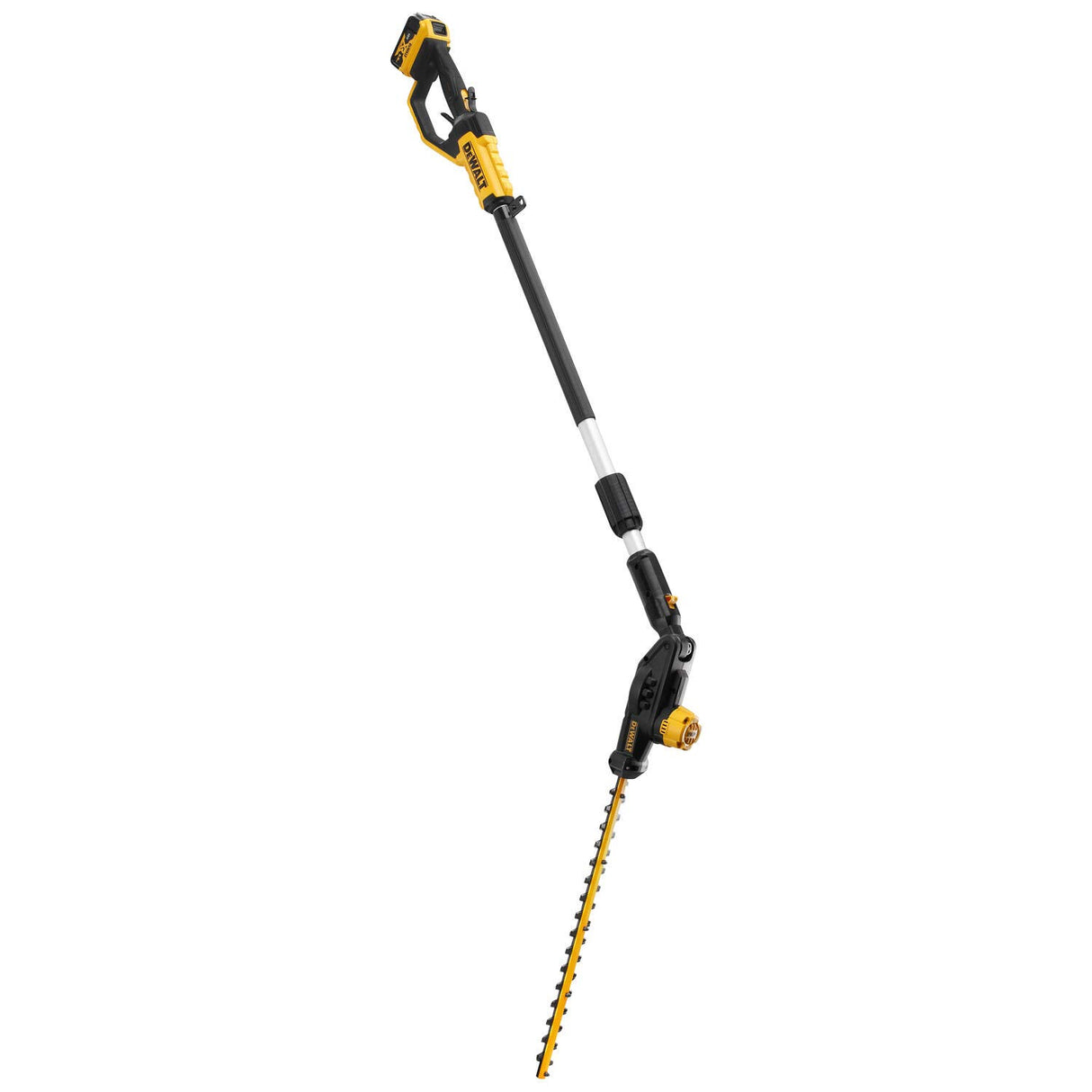 DEWALT DCMPH566P1-QW - Cortasetos de pértiga XR 18V 55cm 25mm con 1 batería Li-Ion 5,0 Ah