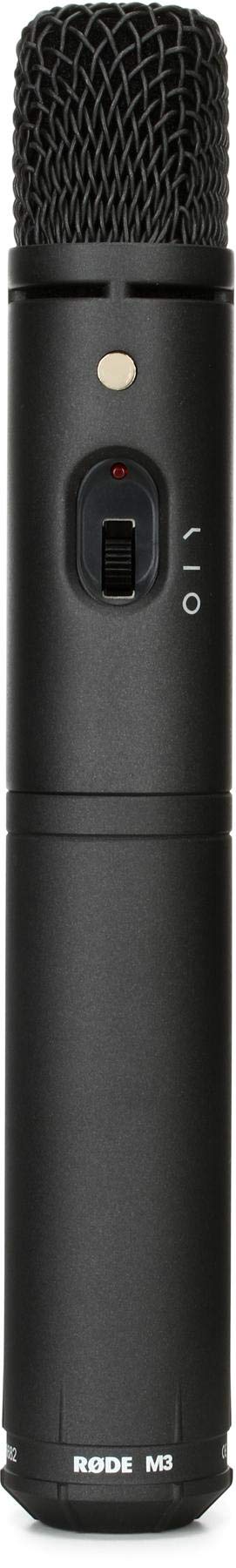 RØDE M3 Micrófono de condensador cardioide de estudio versátil RØDE M3 de 3/4 de pulgada con montaje final para voces y producción musical
