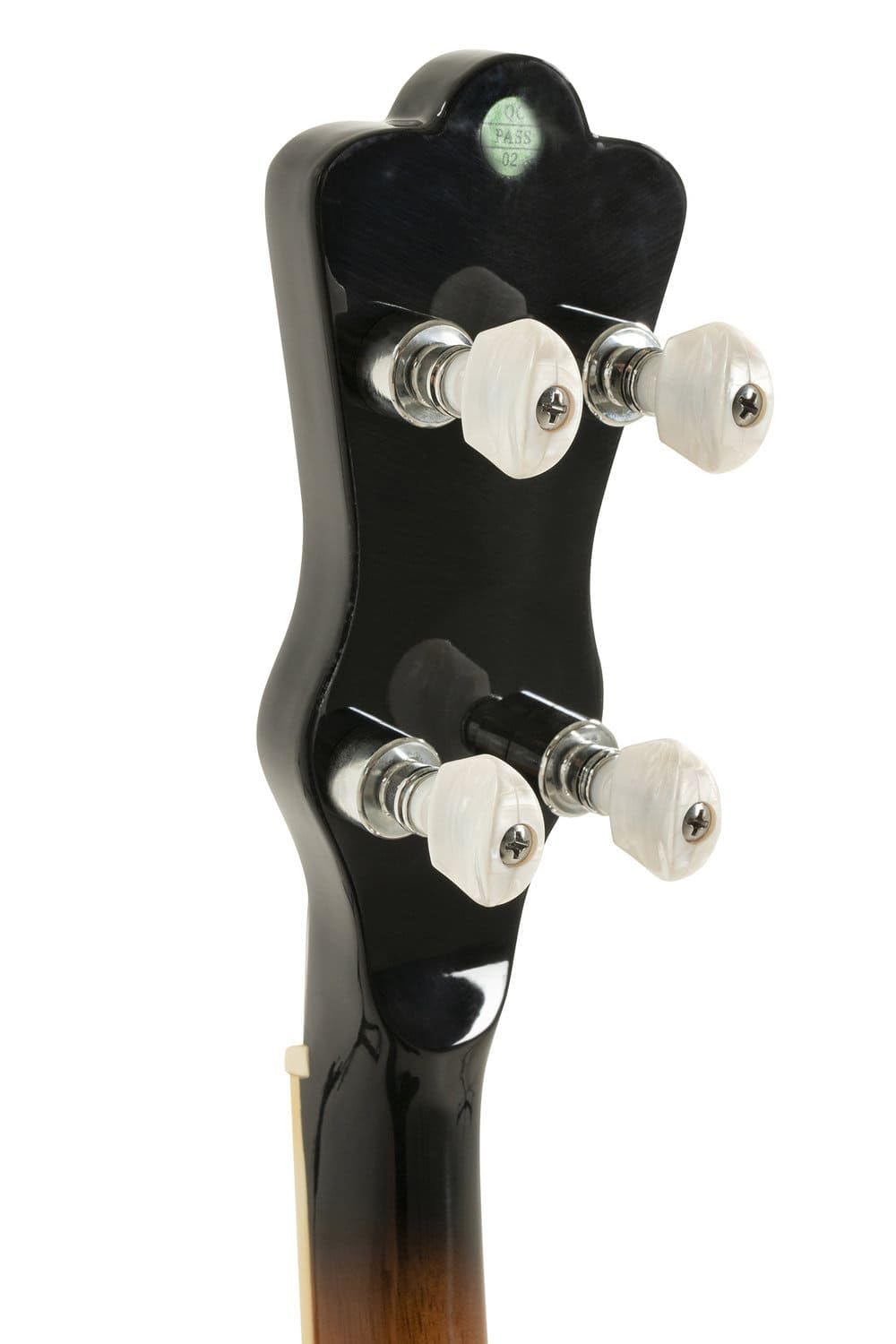 Gewa 505031 Banjo 4 Cuerdas, Parche Original Remo, con Estuche
