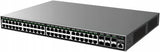 GRANDSTREAM GWN7806P Manageable Layer Switch (Layer) 2+ Rackable. Ports: 48x GbE RJ45 PoE 802.3 AF/at, + 30W per Port, Total Power 360W, 6X SFP+, Internal PSU Brand